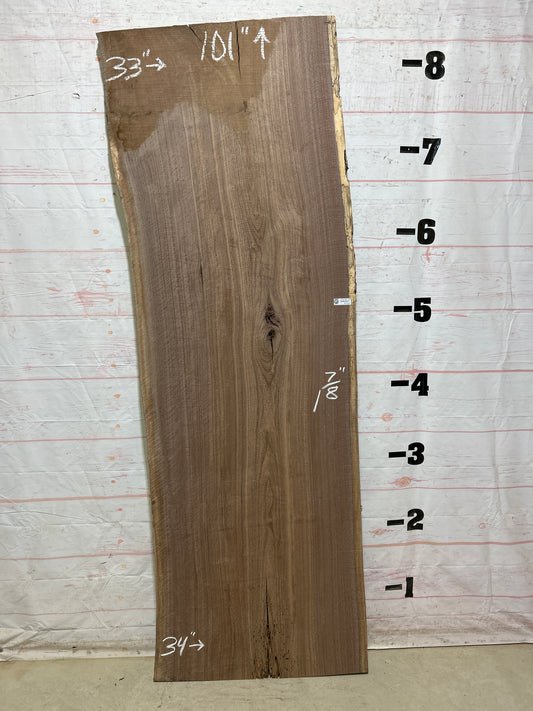 Live Edge Walnut Sku#27678-48