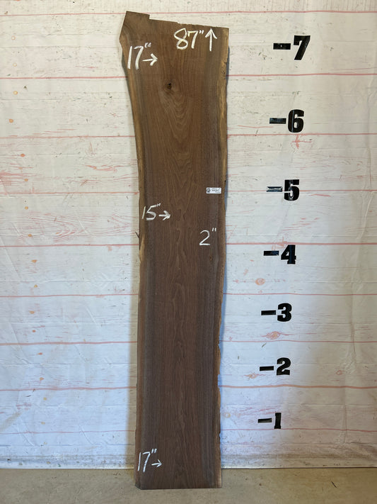 Live Edge Walnut Sku#28925G-19