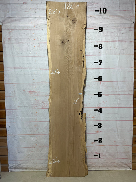 Live Edge White Oak Sku#27330-49