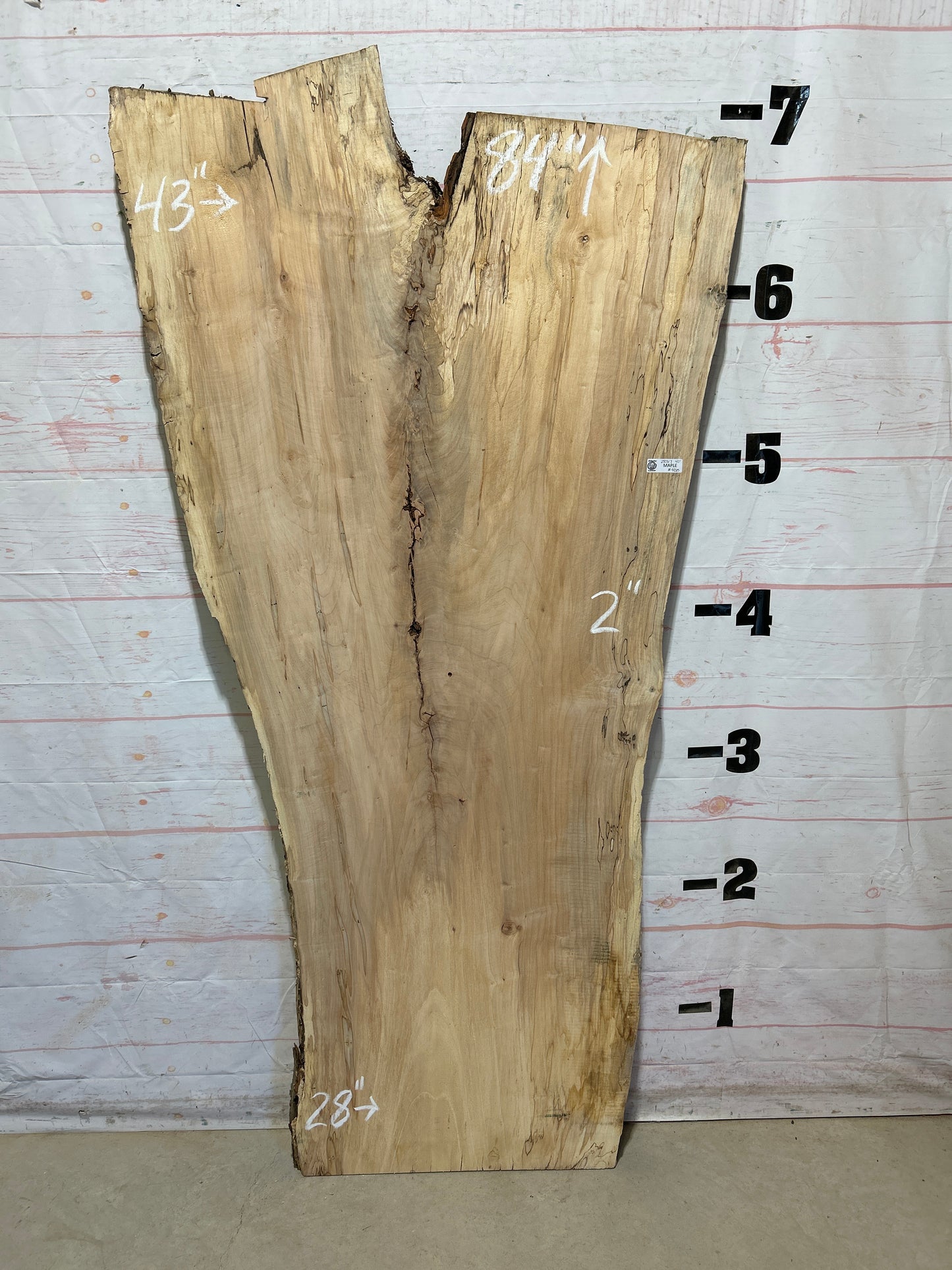 Live Edge Maple Sku#28317B-40