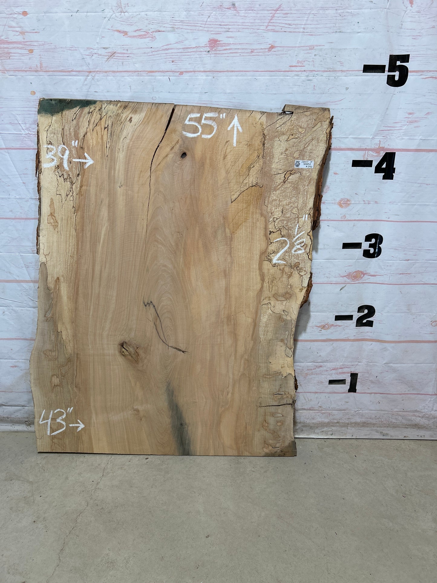 Live Edge Maple Sku#28547-31