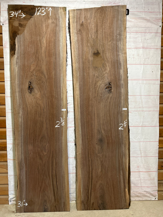 Live Edge Walnut Set Sku#27248-126
