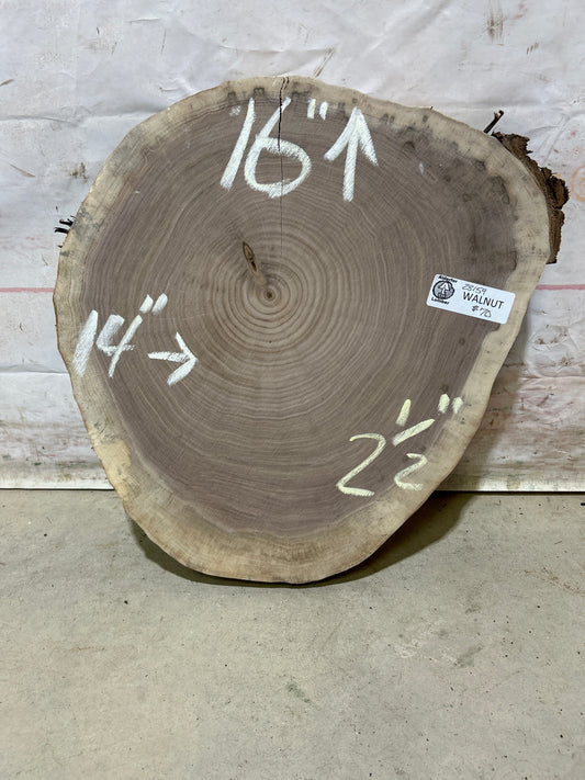 Live Edge Walnut Cookie Sku#28159M