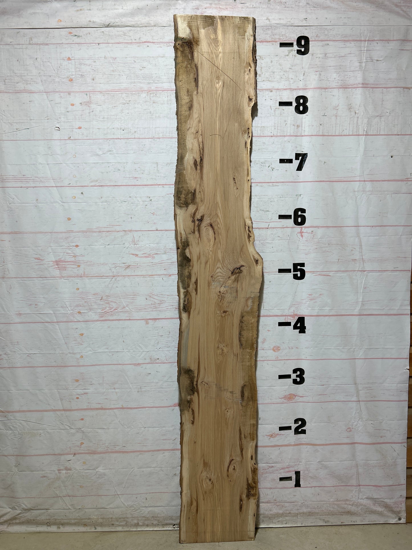 Live Edge Hickory Sku#28231-19