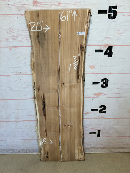 Live Edge Hickory Sku#28612M-12