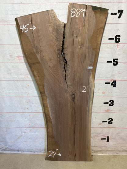 Live Edge Walnut Sku#28041-44