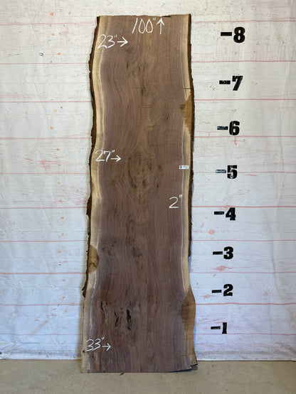 Live Edge Walnut Sku#28635K-39