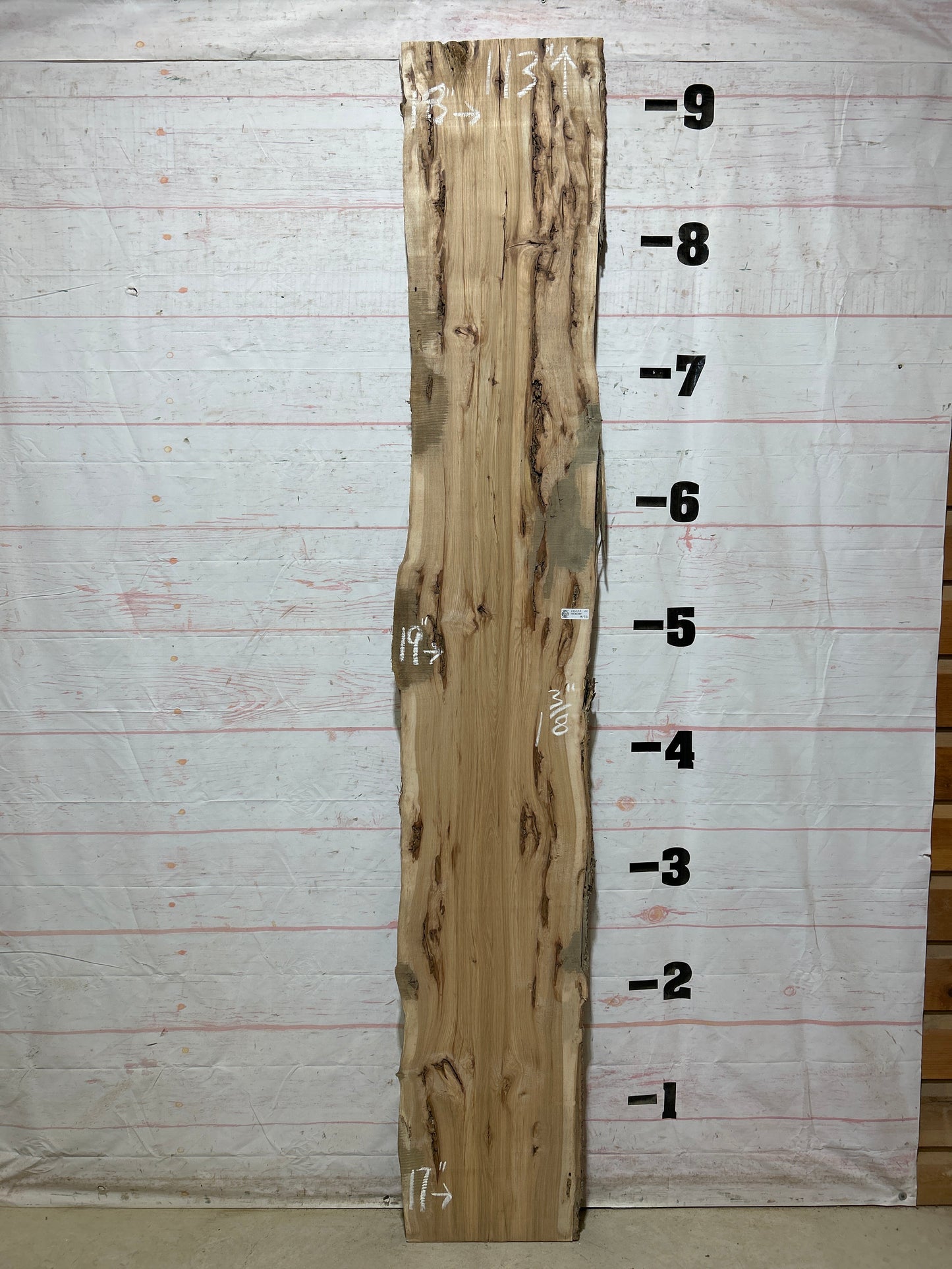 Live Edge Hickory Sku#28233-21