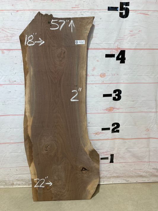 Live Edge Walnut Sku#27775A-16
