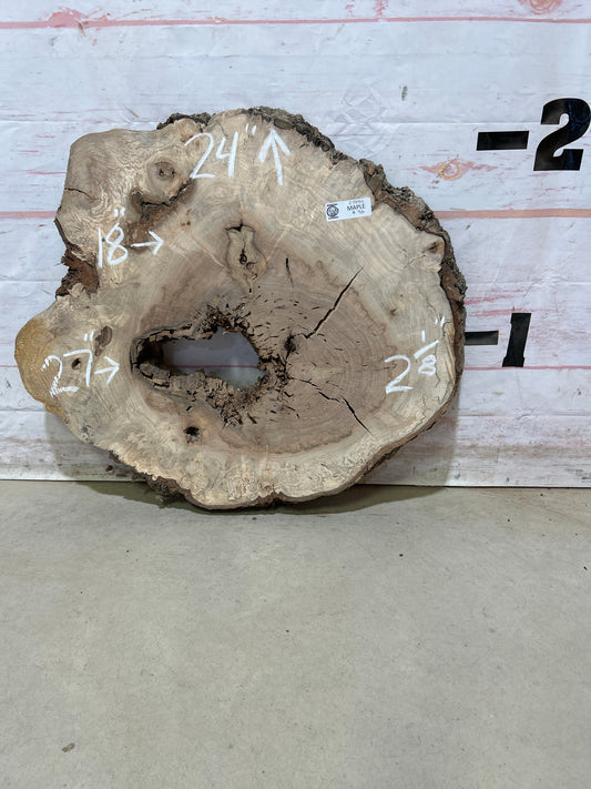 Live Edge Maple Cookie Sku#27890M
