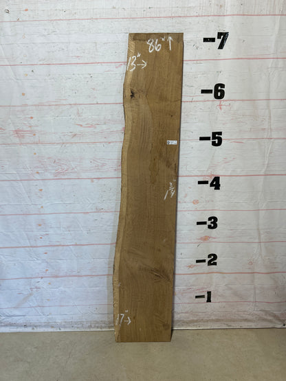 Live Edge White Oak Sku#28759-16
