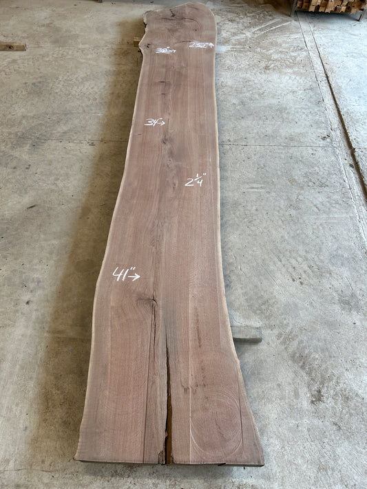 Live Edge Walnut Sku#27943S-138