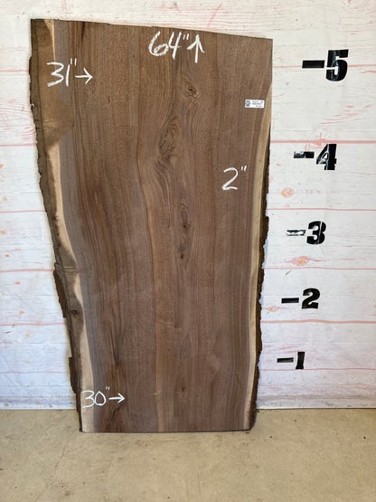 Live Edge Walnut Sku#28629N-28