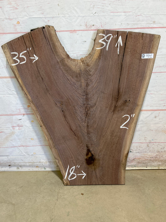 Live Edge Walnut Sku#27639M-15