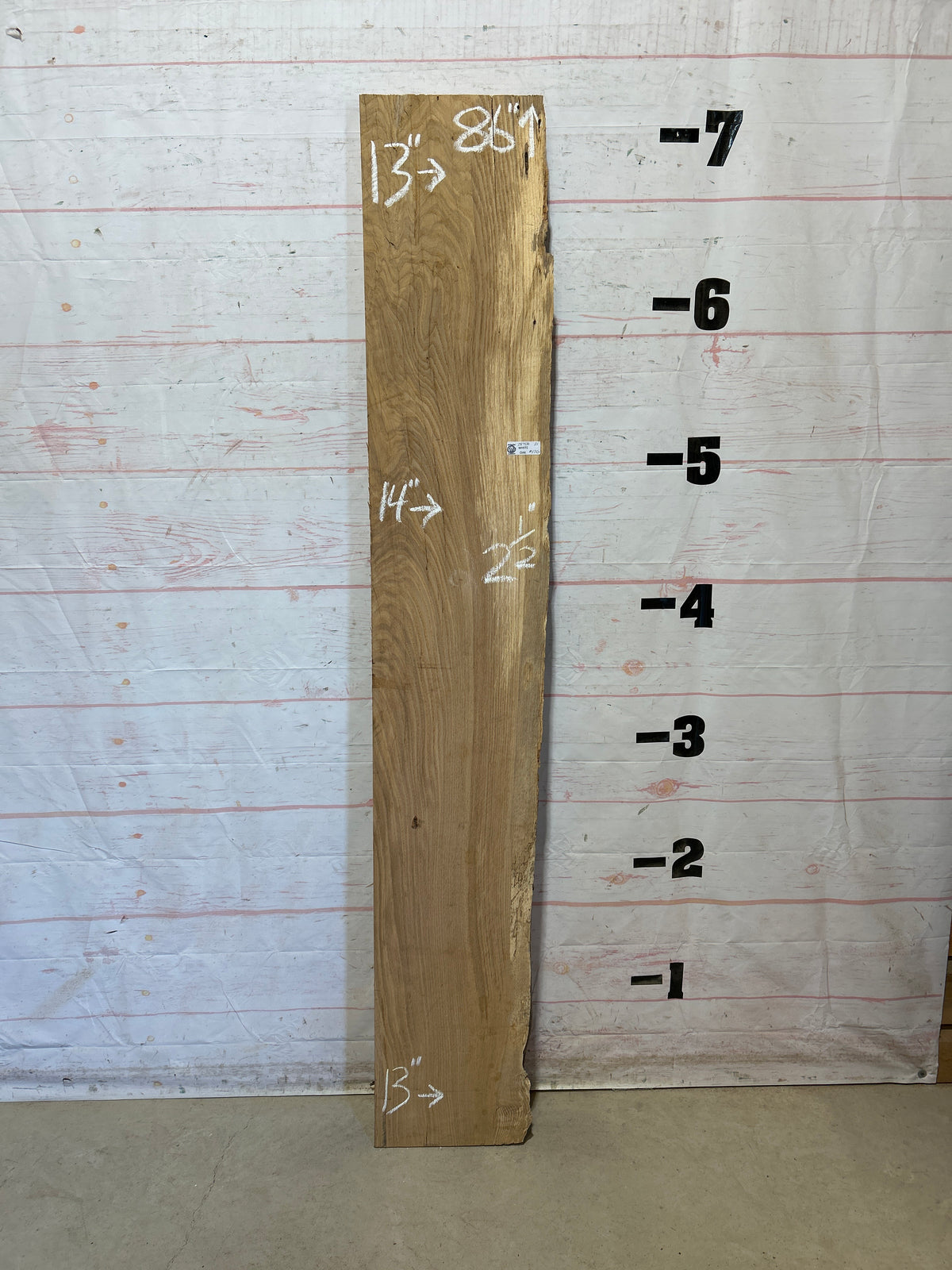 Live Edge White Oak Sku#28758-21