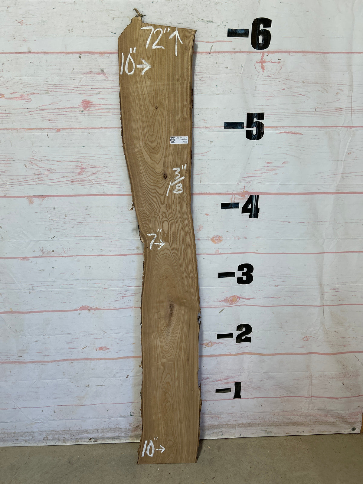 Live Edge Catalpa Sku#28670-7