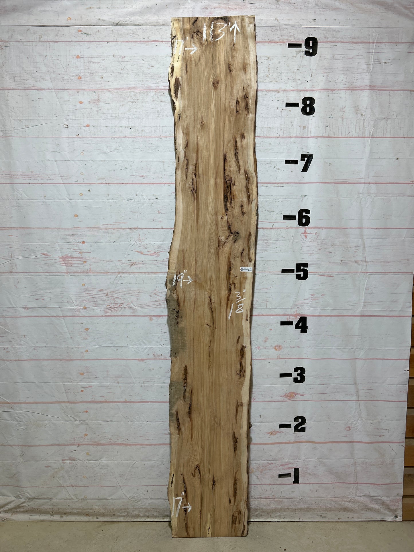 Live Edge Hickory Sku#28232-21