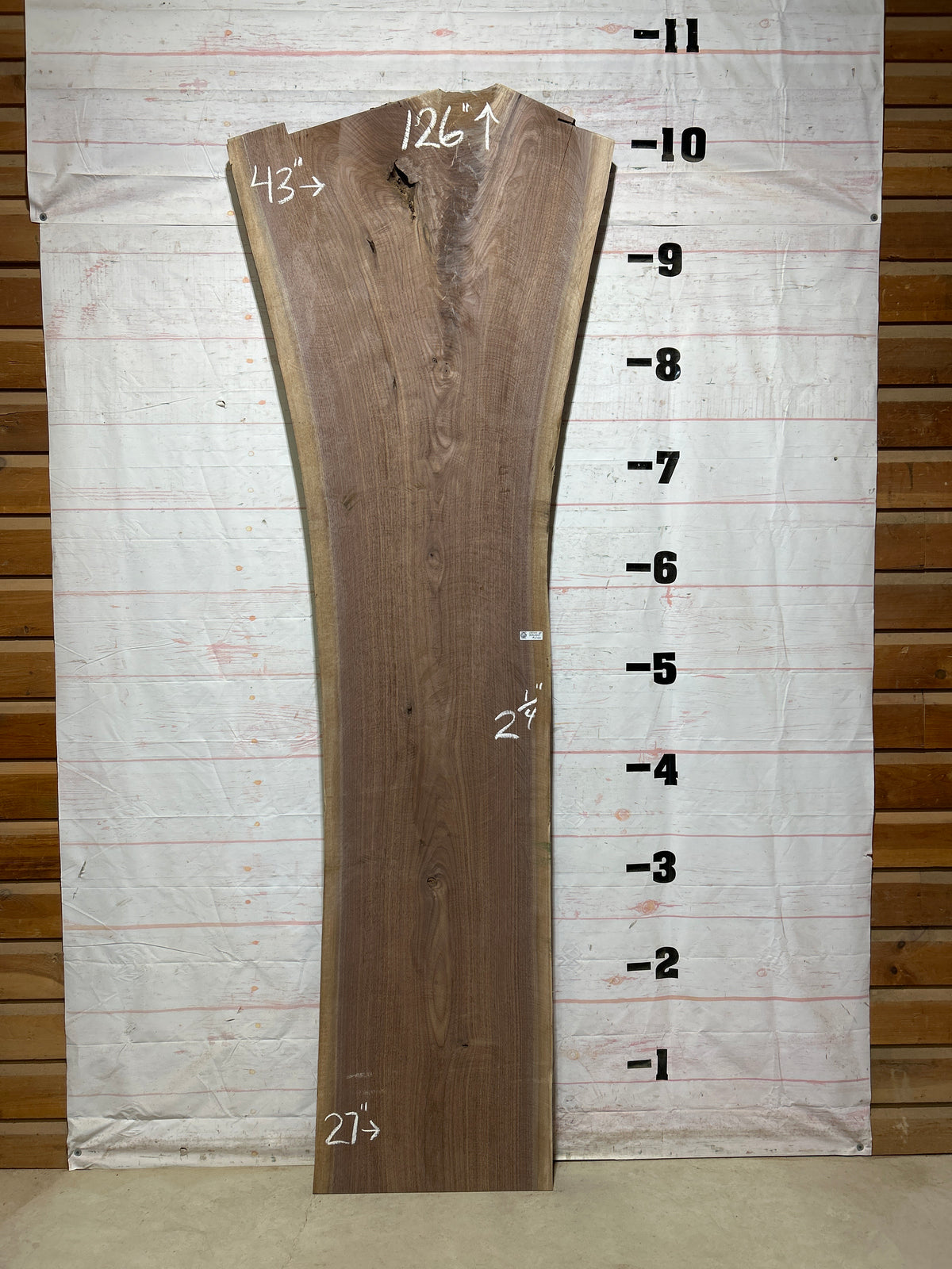 Live Edge Walnut Sku#28955-69