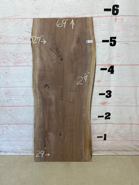 Live Edge Walnut Sku#27666G-30