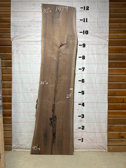 Live Edge Walnut Sku#27315-85