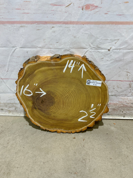 Live Edge Osage Orange Sku#28835M