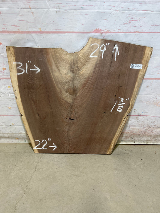Live Edge Walnut Sku#27558M-8