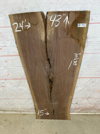 Live Edge Walnut Sku#27556M-9