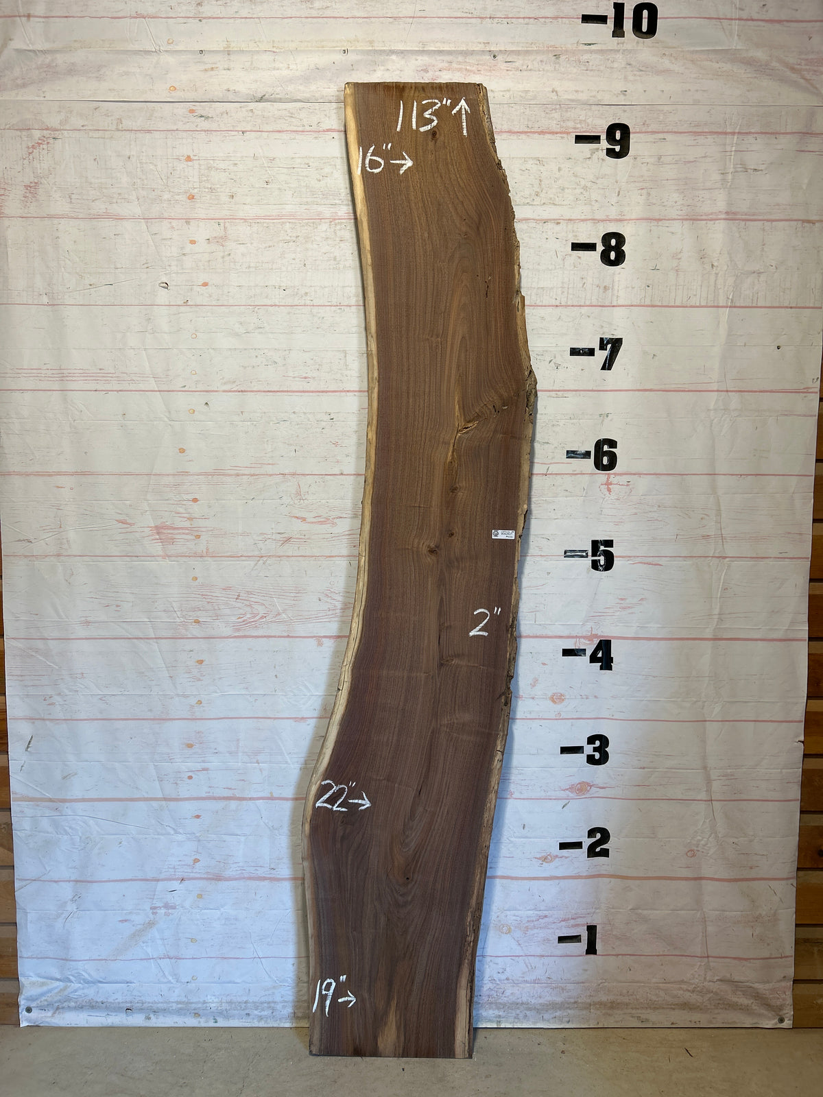 Live Edge Walnut Sku#28923K-30
