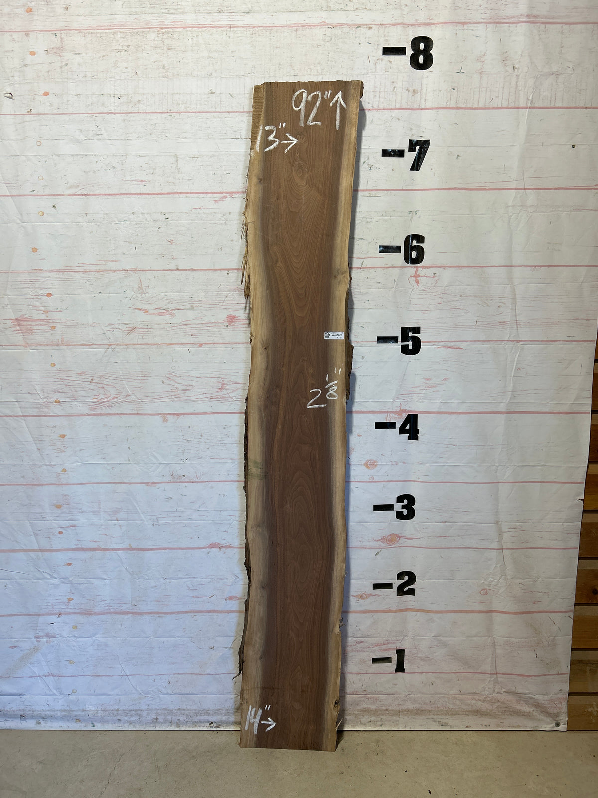 Live Edge Walnut Sku#28745J-18
