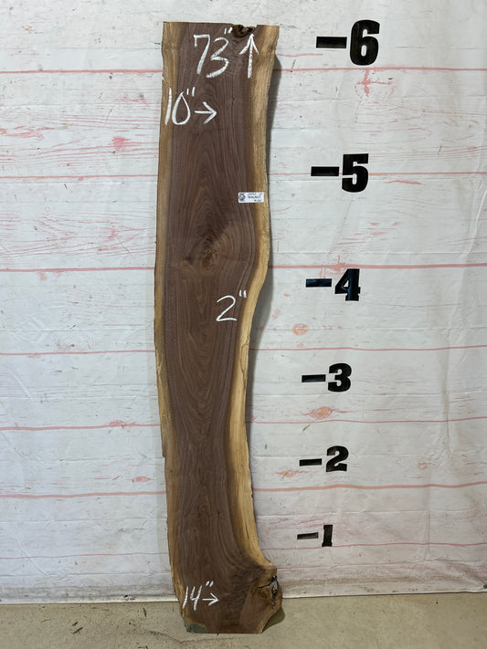 Live Edge Walnut Sku#28485G-12