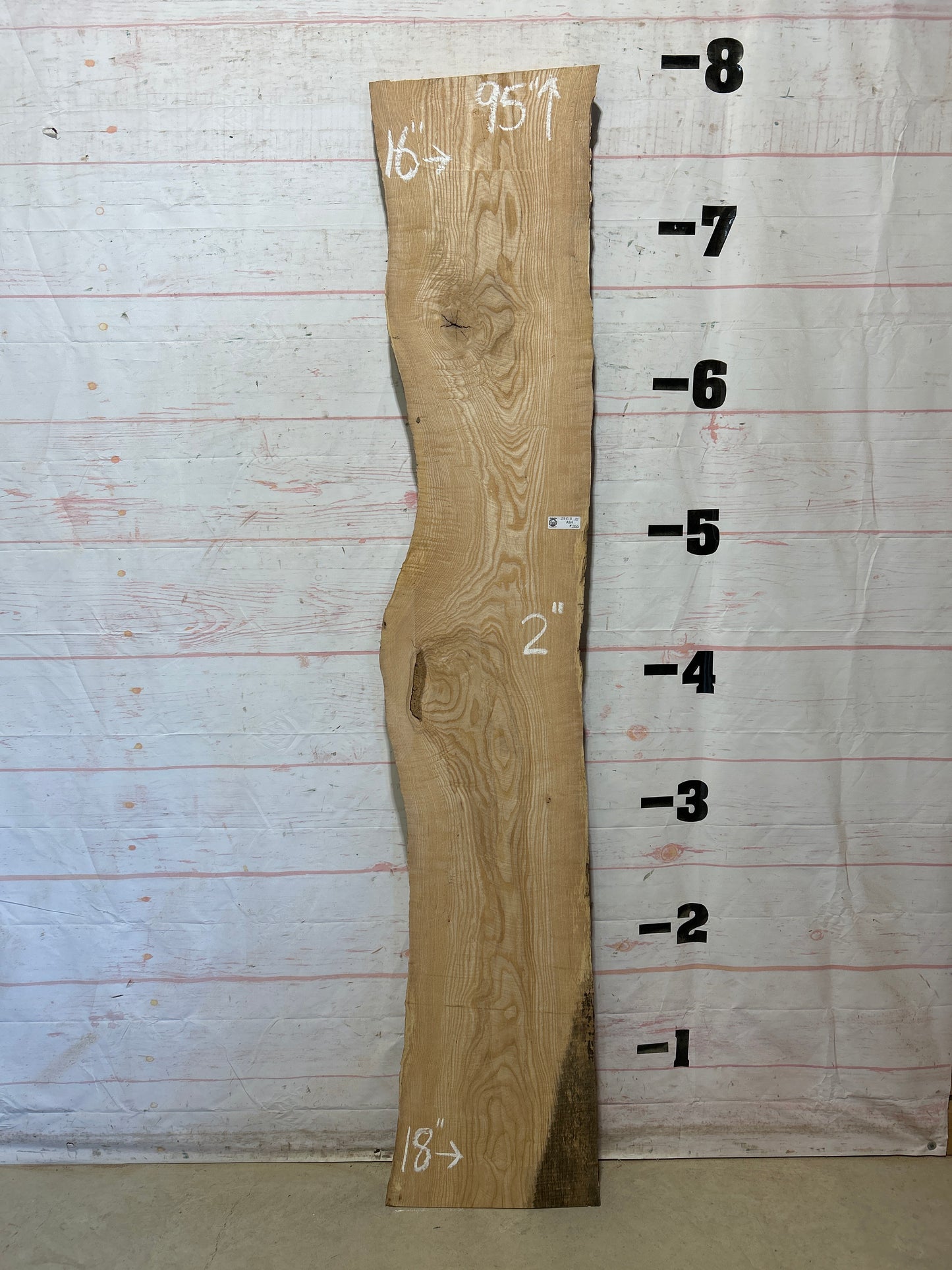 Live Edge Ash Sku#28513-22