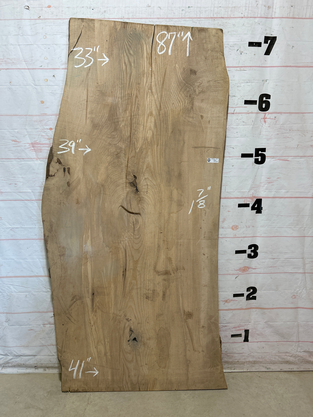 Live Edge Ash Sku#28818-45