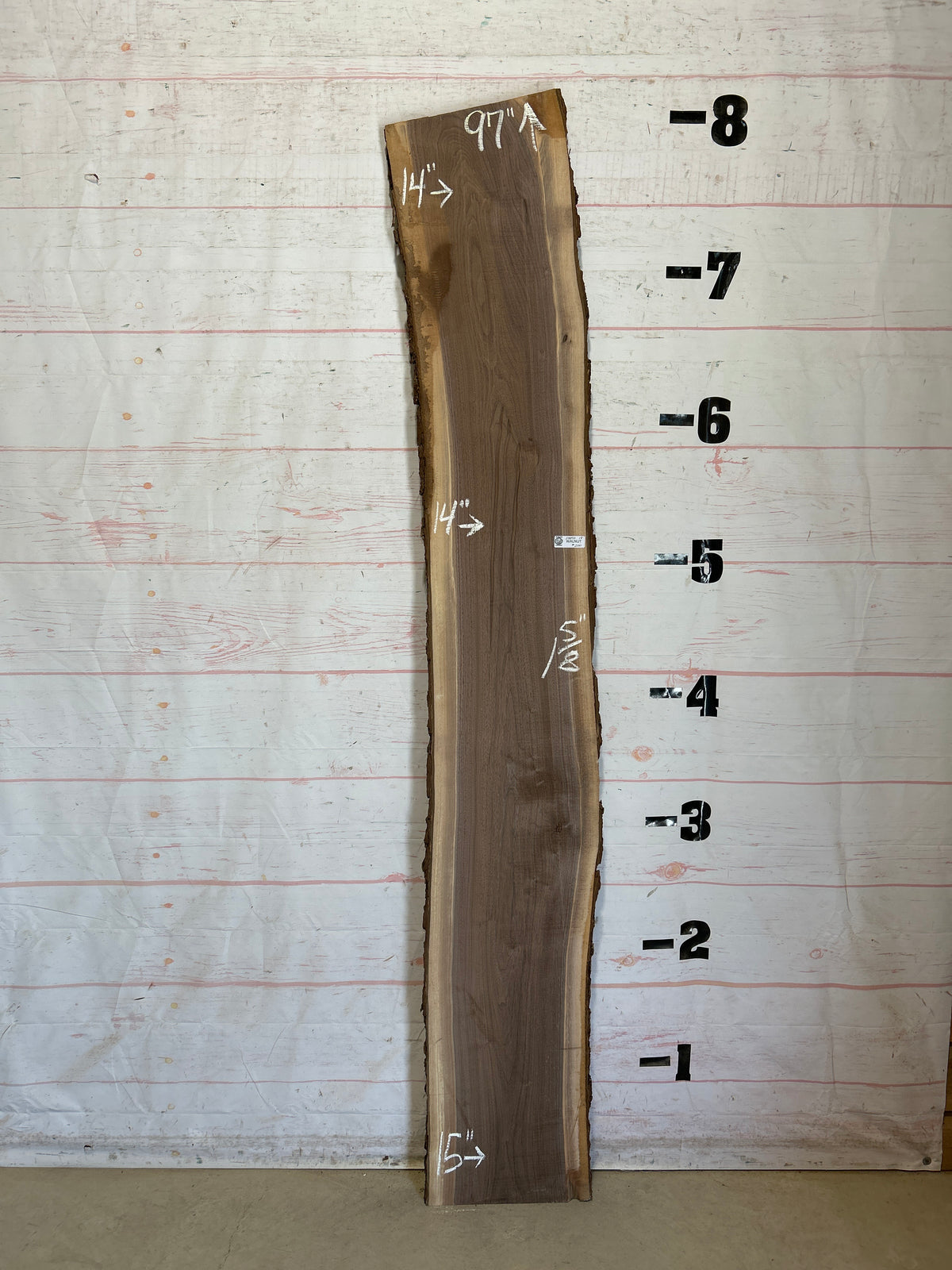 Live Edge Walnut Sku#28890C-18