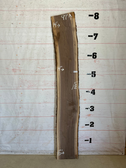 Live Edge Walnut Sku#28890C-18