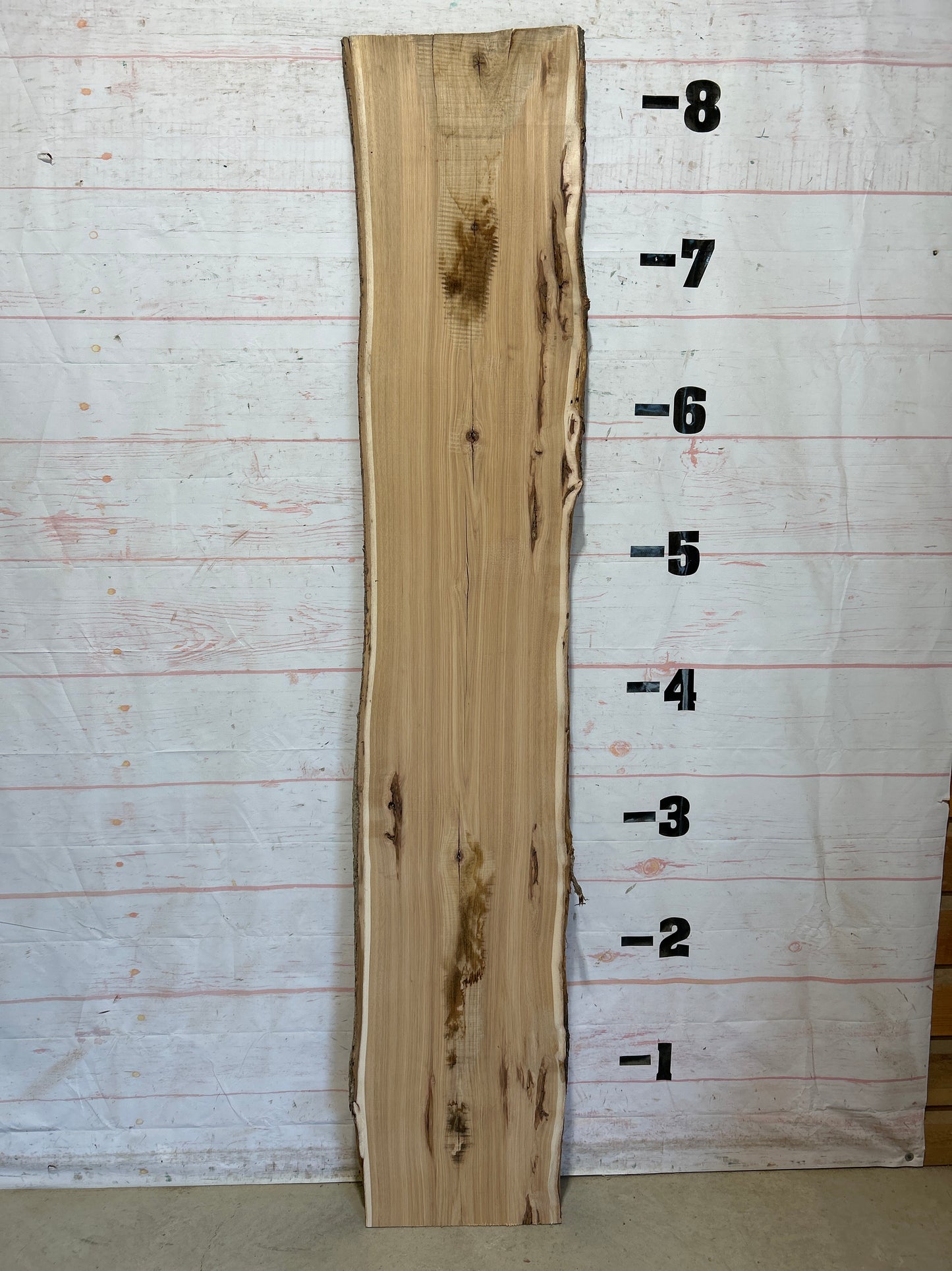 Live Edge Hickory Sku#28603-19
