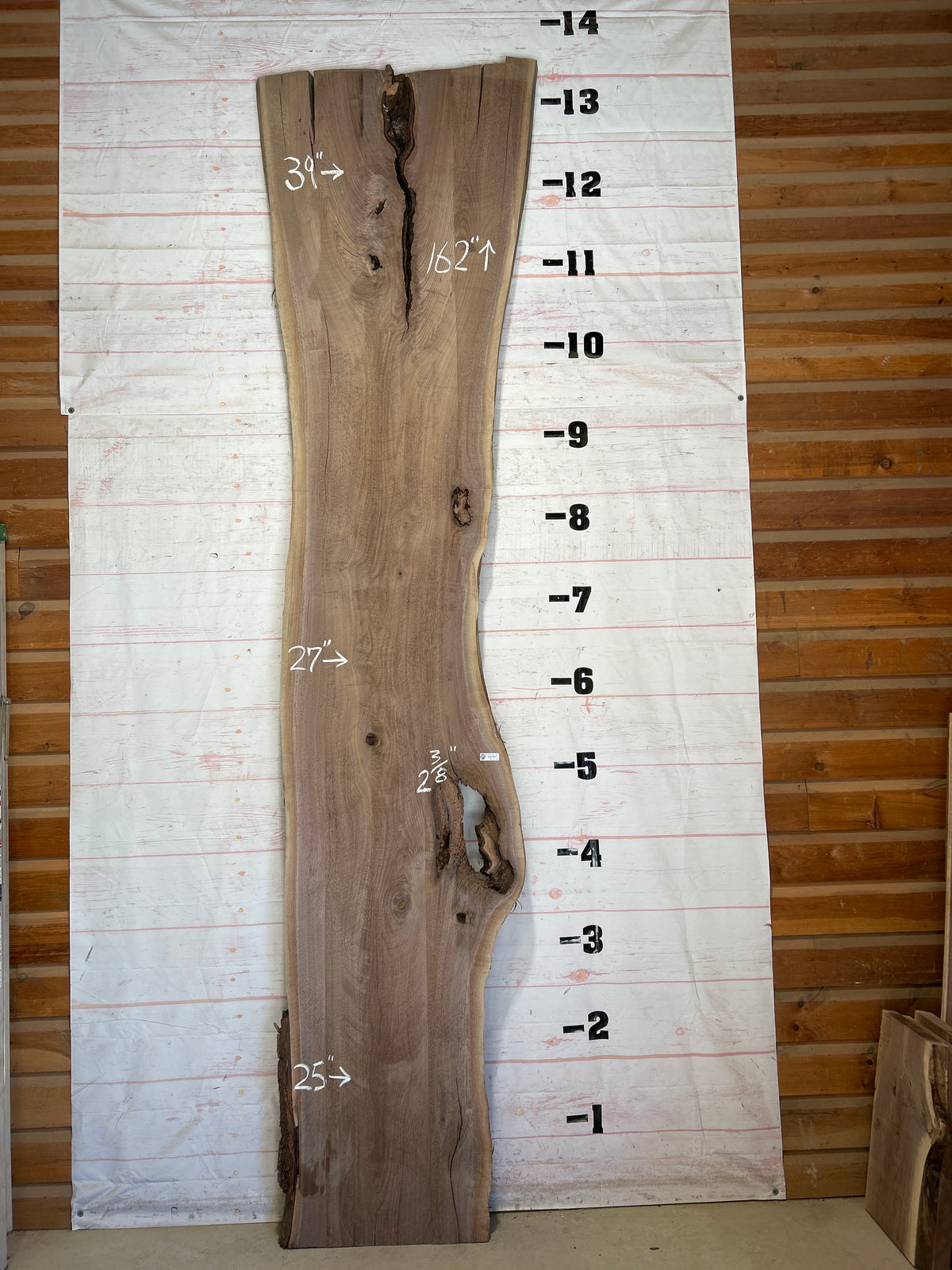 Live Edge Walnut Sku#28537-90