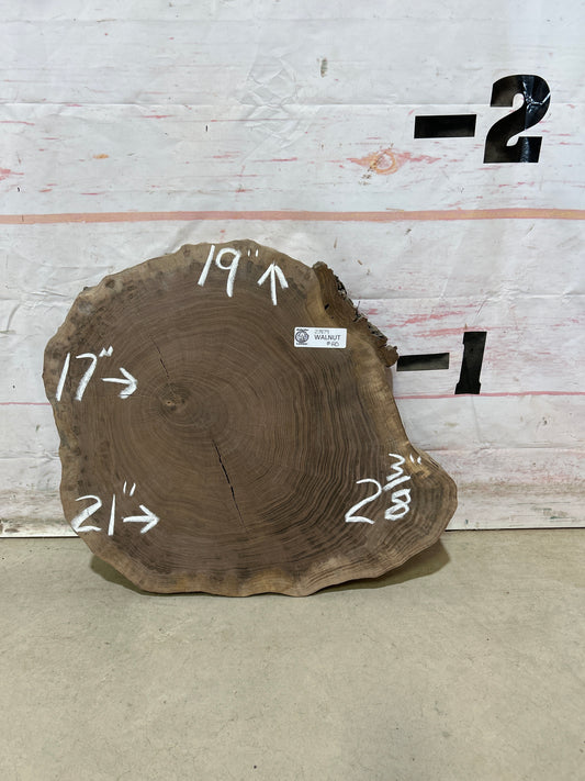 Live Edge Walnut Cookie Sku#27879M