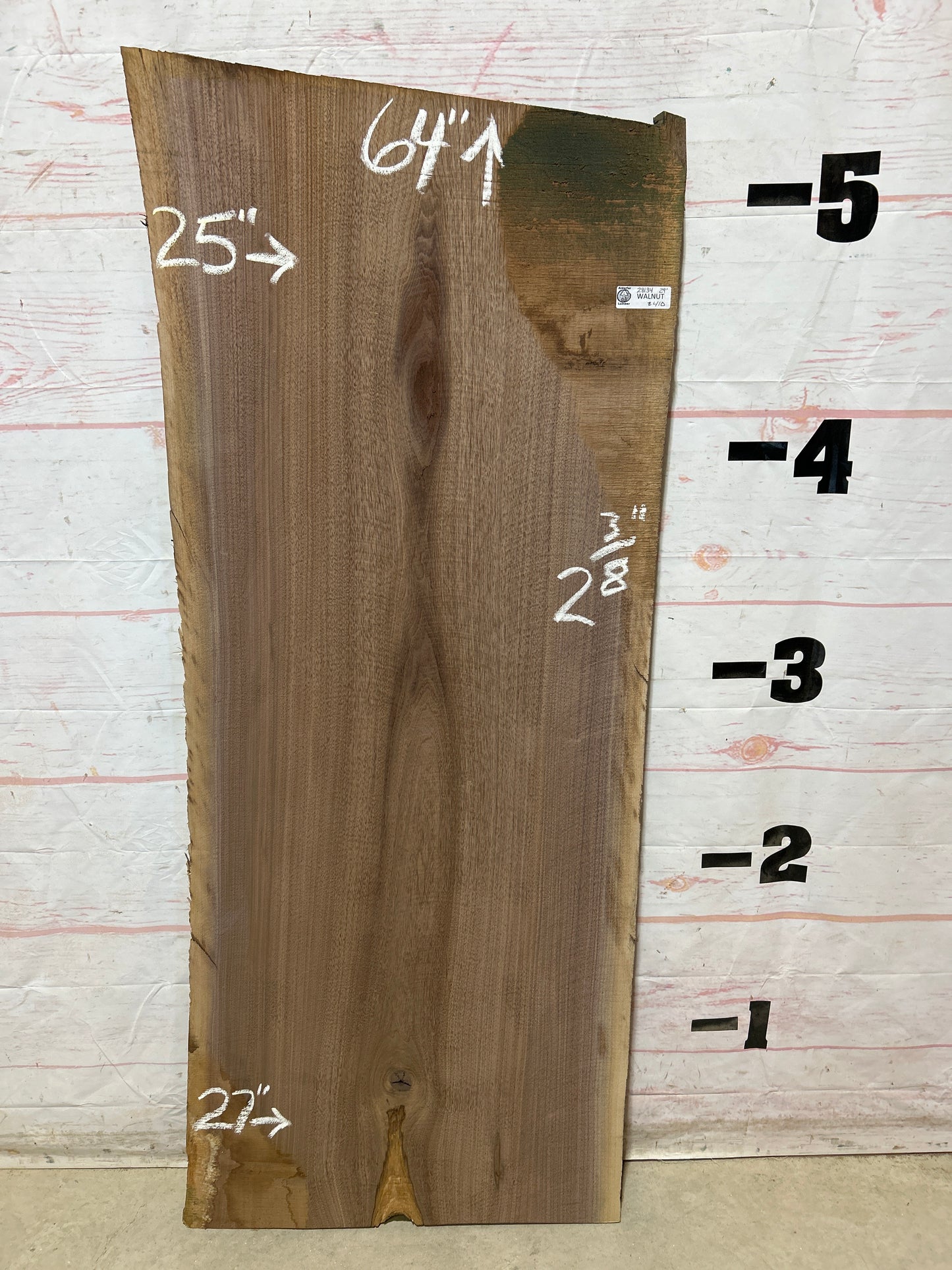Live Edge Walnut Sku#28134G-29