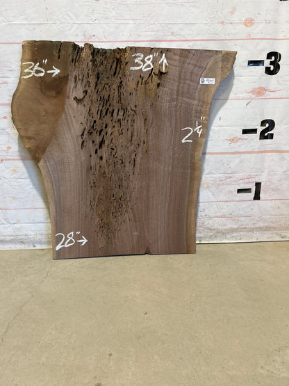 Live Edge Walnut Sku#28624M-19
