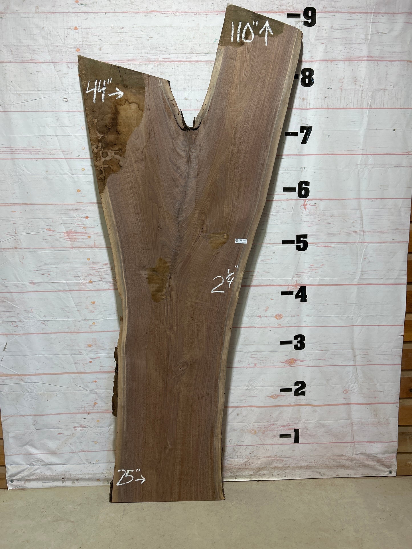 Live Edge Walnut Sku#27243K-60