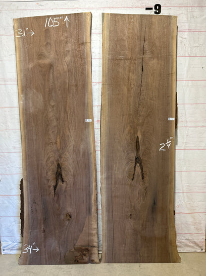 Live Edge Walnut Set Sku#28998-108