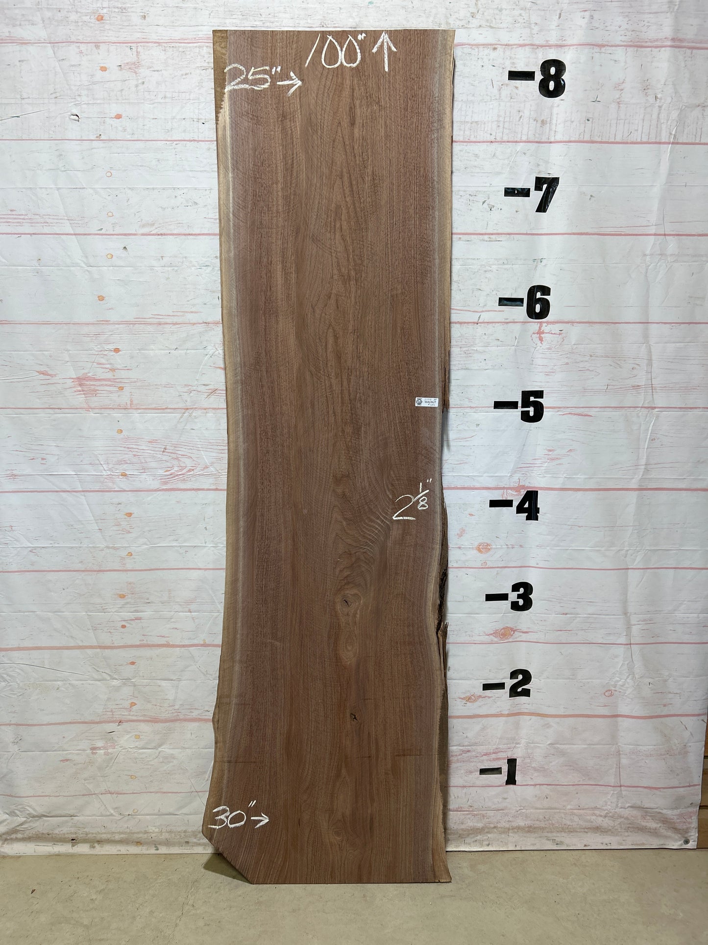 Live Edge Walnut Sku#27715G-39