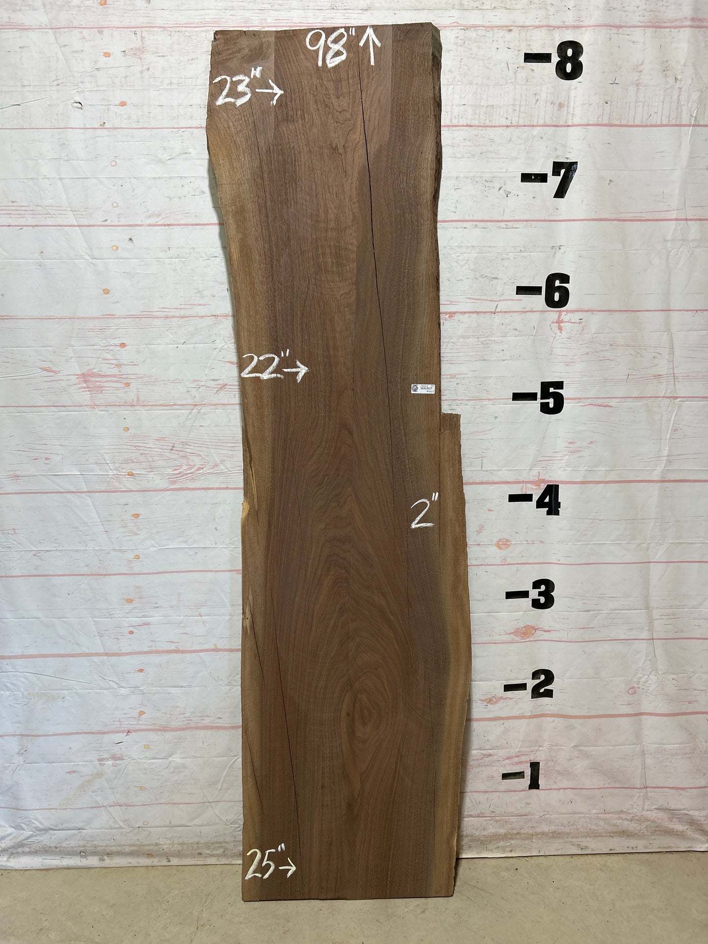 Live Edge Walnut Sku#28204J-33