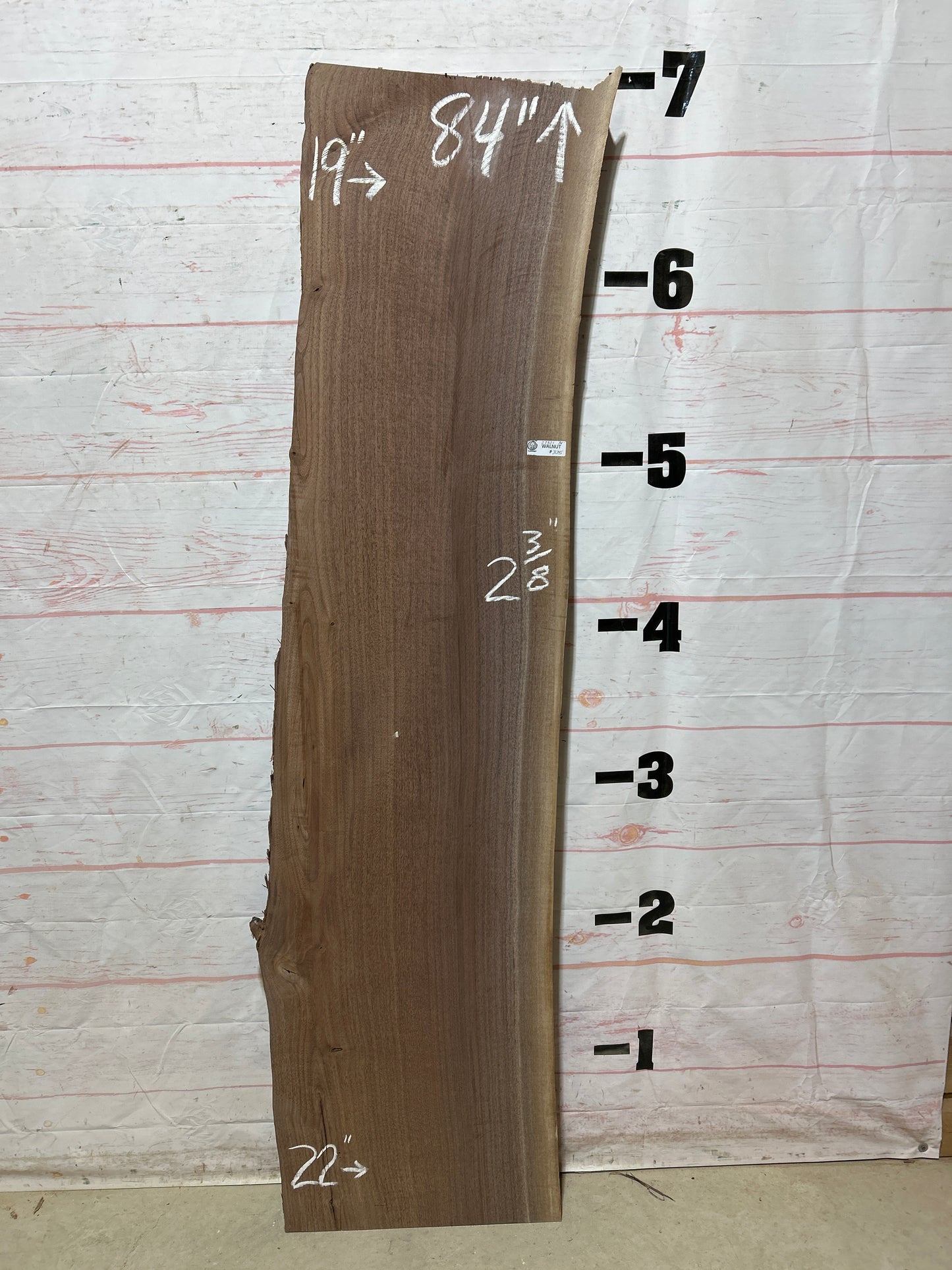 Live Edge Walnut Sku#27321C-31