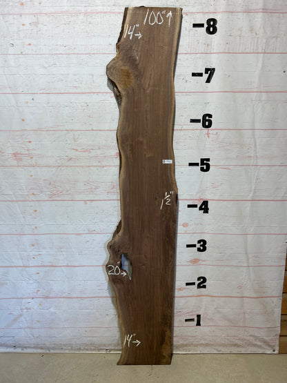 Live Edge Walnut Sku#28016M-18
