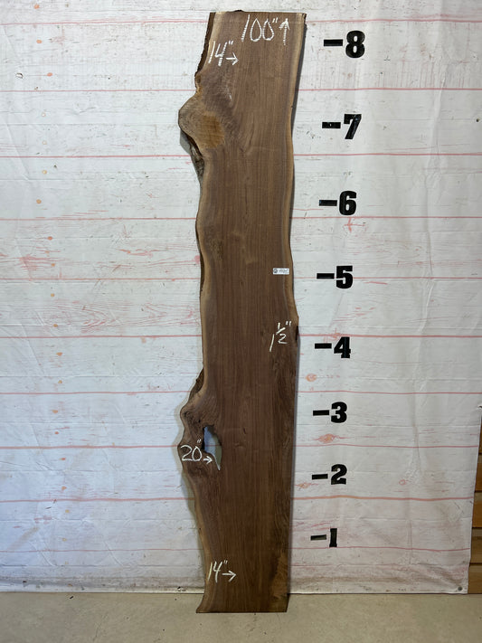 Live Edge Walnut Sku#28016M-18