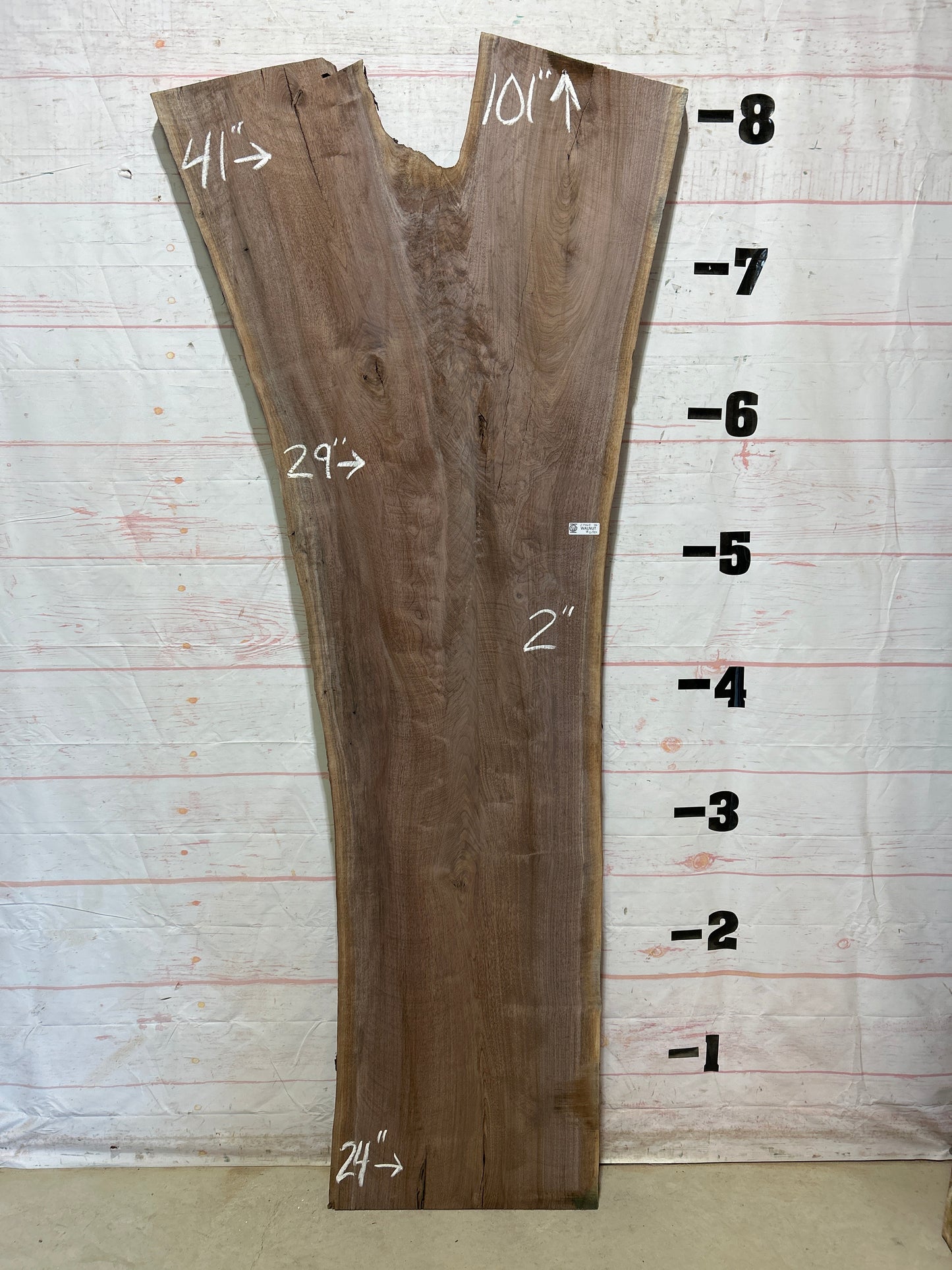 Live Edge Walnut Sku#27464J-46