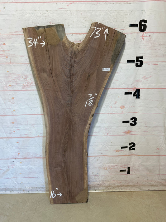 Live Edge Walnut Sku#27661A-25