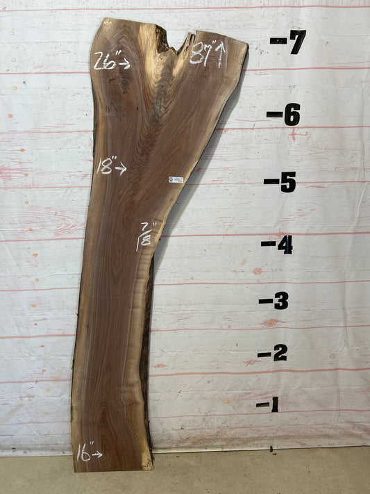 Live Edge Walnut Sku#27862M-25