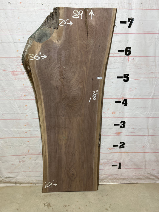 Live Edge Walnut Sku#27404-37